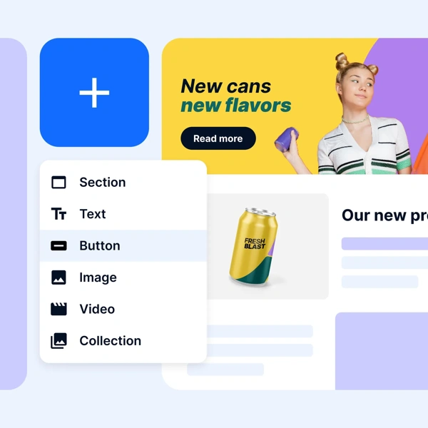Landing pages<br/><br/><span class="FS-24 LH-24 LS--13">The content hub powering your next campaign, launch or partnership</span>
