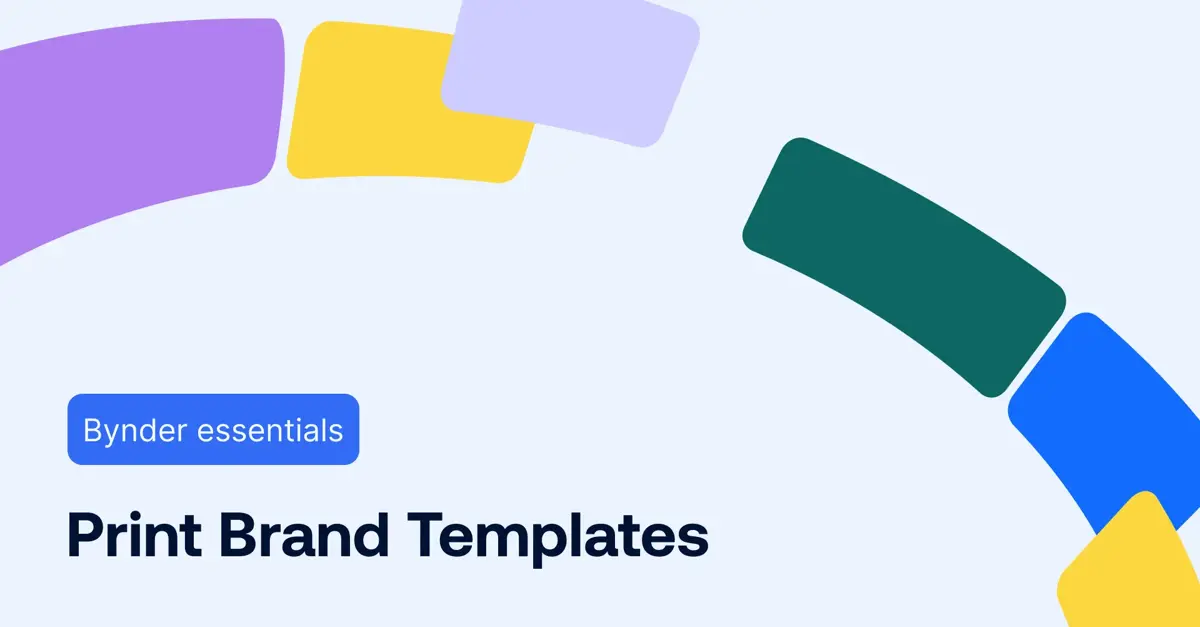 Bynder Essentials: Print Brand Templates