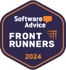 Badge FrontRunners Software Advice 2023