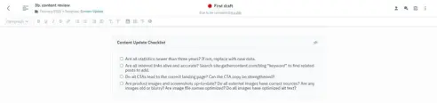 A 4-step content review process for efficiency and quality