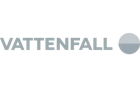 Logo Customer Gray Vattenfall