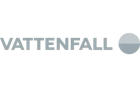 Logo Customer Gray Vattenfall