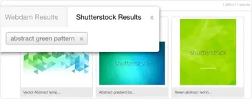 Shutterstock integration