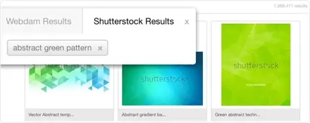 Shutterstock integration