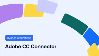 Bynder integrates with Adobe CC Connector