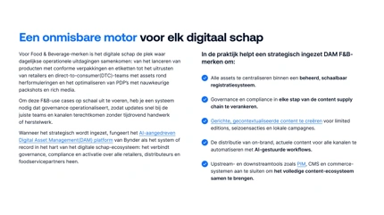 Win het digitale schap: het strategische DAM-handboek voor Food & Beverage-merken