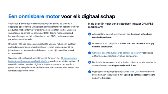 Win het digitale schap: het strategische DAM-handboek voor Food & Beverage-merken