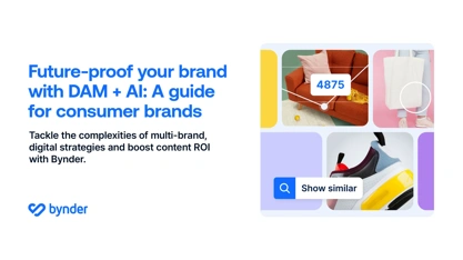 Future-proof your brand with&nbsp;DAM + AI: A guide for&nbsp;consumer brands