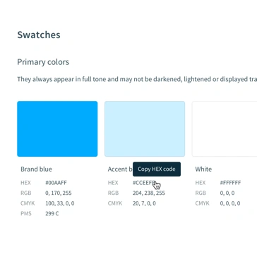 A central location for your brand’s DNA