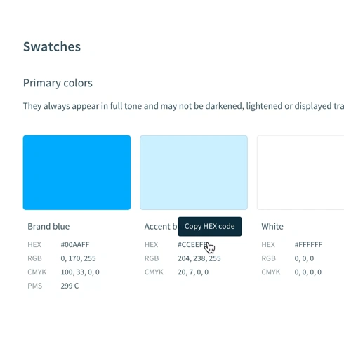 A central location for your brand’s DNA
